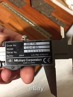 Excellent Mitutoyo 950-940 Digital Micrometer And Caliper Set
