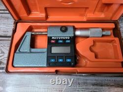 FOR PARTS AS IS Lot Of 4 Mitutoyo 293-311 MD-1M Digimatic Micrometer In Cases