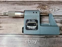 FOR PARTS AS IS Lot Of 4 Mitutoyo 293-311 MD-1M Digimatic Micrometer In Cases