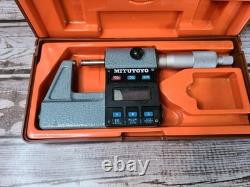 FOR PARTS AS IS Lot Of 4 Mitutoyo 293-311 MD-1M Digimatic Micrometer In Cases