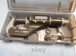 FOWLER 0-1 Electronic Micrometer 54-850/680 LCD. 00005