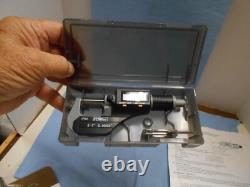 FOWLER 0-1 Electronic Micrometer 54-850/680 LCD. 00005