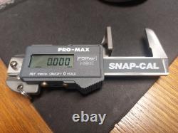 Fowler 54-550-000 Snap-cal Digital Micrometer 0-1 New Made In Japan