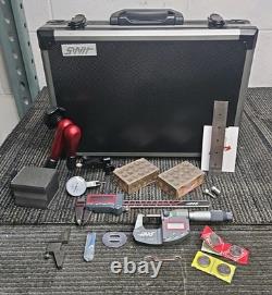 Haas IUP65 Digital Micrometer & IP67 Digital Caliper Set with Hard Case