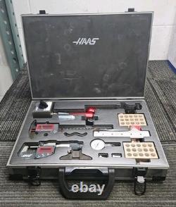 Haas IUP65 Digital Micrometer & IP67 Digital Caliper Set with Hard Case