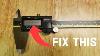 How To Fix Mitutoyo Calipers Dashes Flashing On Display After Replacing Batteries Digimatic