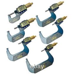 IGaging Electronic Micrometer 0-6 Set IP54 EZ Data Bluetooth X-large Display