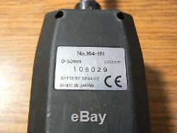 MITITOYO DIGITAL MICROMETER 164-161 0-50mm 0.001mm