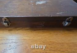 MITUTOYA. 001 DIGITAL COUNTER DEPTH MICROMETER with 6 Rods in Wood Case