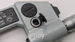 MITUTOYO. 00005 0-1 DIGITAL MICROMETER 293-721 DATA PORT machinist VERY NICE