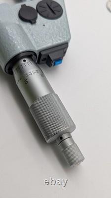 MITUTOYO. 00005 0-1 DIGITAL MICROMETER 293-721 DATA PORT machinist VERY NICE