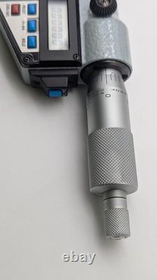 MITUTOYO. 00005 0-1 DIGITAL MICROMETER 293-721 DATA PORT machinist VERY NICE