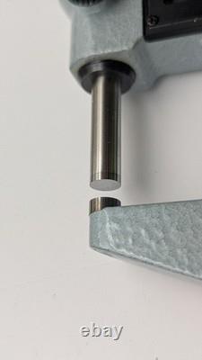 MITUTOYO. 00005 0-1 DIGITAL MICROMETER 293-721 DATA PORT machinist VERY NICE