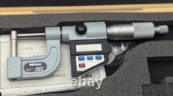 MITUTOYO. 00005 0-1 DIGITAL MICROMETER 395-734-10 DATA PORT machinist NICE