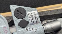 MITUTOYO. 00005 0-1 DIGITAL MICROMETER 395-734-10 DATA PORT machinist NICE