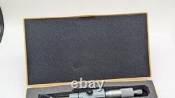 MITUTOYO. 00005 0-1 DIGITAL MICROMETER 395-734-10 DATA PORT machinist NICE