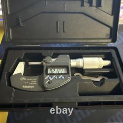MITUTOYO 0-1,1-2, and 2-3 Digital Micrometers