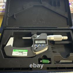 MITUTOYO 0-1,1-2, and 2-3 Digital Micrometers
