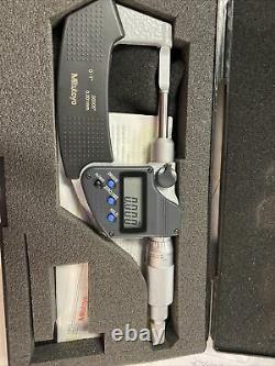 MITUTOYO 0-1 Inch DIGITAL BLADE MICROMETER NO 422-330-30 with CASE
