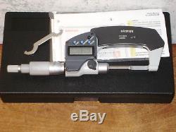 MITUTOYO 0-1 Inch DIGITAL BLADE MICROMETER NO 422-330-30 with CASE