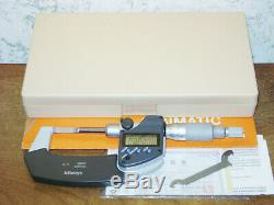 MITUTOYO 0-1 Inch DIGITAL BLADE MICROMETER NO 422-360-30 with CASE