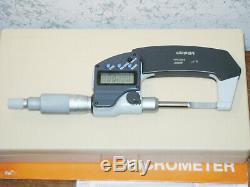 MITUTOYO 0-1 Inch DIGITAL BLADE MICROMETER NO 422-360-30 with CASE