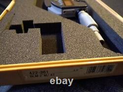 MITUTOYO 0-1 Inch DIGITAL BLADE MICROMETER NO 422-360-30 with CASE