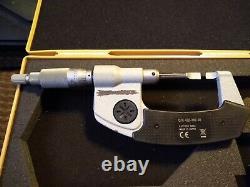 MITUTOYO 0-1 Inch DIGITAL BLADE MICROMETER NO 422-360-30 with CASE