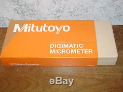 MITUTOYO 0-1 Inch DIGITAL BLADE MICROMETER with CASE NEW OLD STOCK SEALED