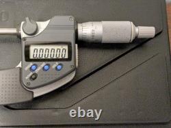 MITUTOYO 0-1 Inch DIGITAL Point MICROMETER NO 342-351-30 with CASE