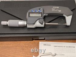 MITUTOYO 0-1 Inch DIGITAL Point MICROMETER NO 342-351-30 with CASE