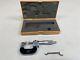 MITUTOYO 0-1 Inch Digit DISC FLANGE MICROMETER # 223-125 with case + wrench