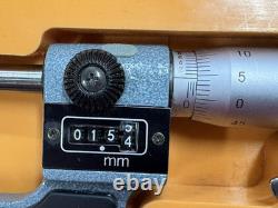 MITUTOYO 193-111 Digital Outside Micrometer 0-25mm with 0.001mm Grad. Japan VGC