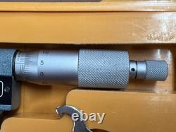 MITUTOYO 193-111 Digital Outside Micrometer 0-25mm with 0.001mm Grad. Japan VGC