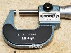 MITUTOYO 193-211 0-1 DIGITAL OUTSIDE MICROMETER. 0001 With original box MINT