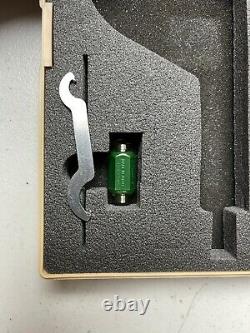 MITUTOYO 193-212 1-2 Digital Micrometer. 0001 Grads Carbide Tip JAPAN