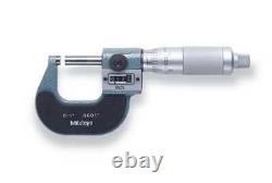 MITUTOYO 193-212 Digital Micrometer, 1-2, Friction 5C691