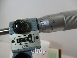 MITUTOYO # 193-212 Digital Micrometer, 1 2 x. 0001, Carbide, Friction, LN