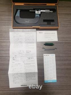 MITUTOYO 193-213 Digital Outside 2-3 Micrometer. 0001 With Box & Papers