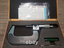 MITUTOYO 193-213 Digital Outside 2-3 Micrometer. 0001 With Box & Papers