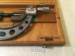 MITUTOYO 193-216 Rolling Digit Outside Micrometer, 5-6 Range. 0001 Grad