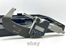 MITUTOYO 1-2.00005.001mm Digital Coolant Proof Micrometer Pre-owned 1pc