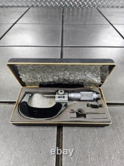 MITUTOYO 1-2 No. 193-212 Rolling Digital Micrometer. 0001 In Box #8003