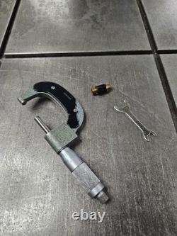 MITUTOYO 1-2 No. 193-212 Rolling Digital Micrometer. 0001 In Box #8003