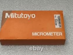 MITUTOYO 1 Inch, 131-166 Mechanical Spline Micrometer