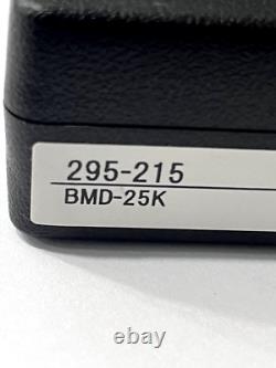 MITUTOYO 25mm Max Measurement, 0.01mm Graduation, Spherical Face Micrometer