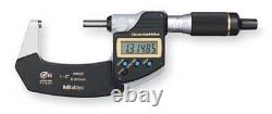 MITUTOYO 293-186-30 Electronic Micrometer, 1-2 In, IP65 2NXD6
