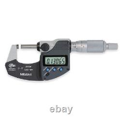 MITUTOYO 293-330-30 Digital Micrometer, 0-1In, Ratchet 4LA70