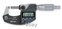 MITUTOYO 293-330-30 Digital Micrometer, 0-1In, Ratchet 4LA70