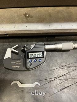 MITUTOYO 293-330 DIGIMATIC MICROMETER 0-1.00005/0.001mm VERY GOOD
